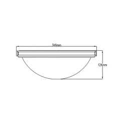 Plafon Collier (HK-COLLIER-F-S) - Elstead Lighting