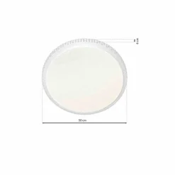 Plafon CRUZ 66W LED Ściemnialny+ Pilot (ML4220) - Milagro