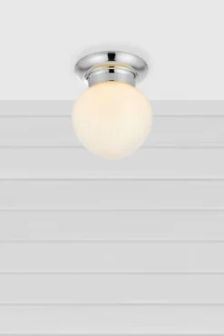 Plafon do łazienki RONDA Ceiling 1L White/Chrome IP44 (109029) Markslojd