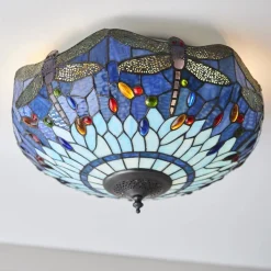 Plafon Dragonfly blue (70722) Tiffany