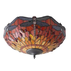 Plafon Dragonfly flame (70721) Tiffany