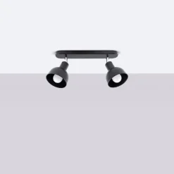 Plafon ELBA 2 czarny (SL.1317) - Sollux Lighting