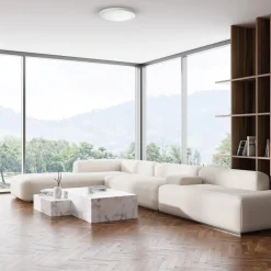 Plafon Evora Biały Round 18W 3CCT (ML1787) - Milagro