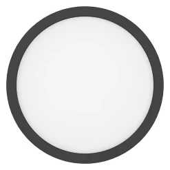 Plafon Evora Czarny Round 24W 3CCT (ML1791) - Milagro