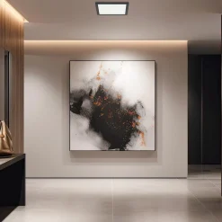 Plafon Evora Czarny Square 18W 3CCT (ML1796) - Milagro