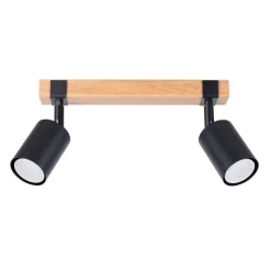 Plafon FAGER 2 czarny (SL.1344) - Sollux Lighting