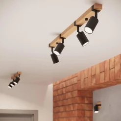 Plafon FAGER 3 czarny (SL.1345) - Sollux Lighting