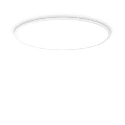 Plafon FLY Biały (FLY_SLIM_PL_D90_4000K) - Ideal Lux