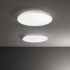 Plafon FLY Biały (FLY_SLIM_PL_D90_4000K) - Ideal Lux