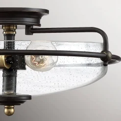 Plafon Griffin (QZ-GRIFFIN-F-C-PNAB) - Elstead Lighting