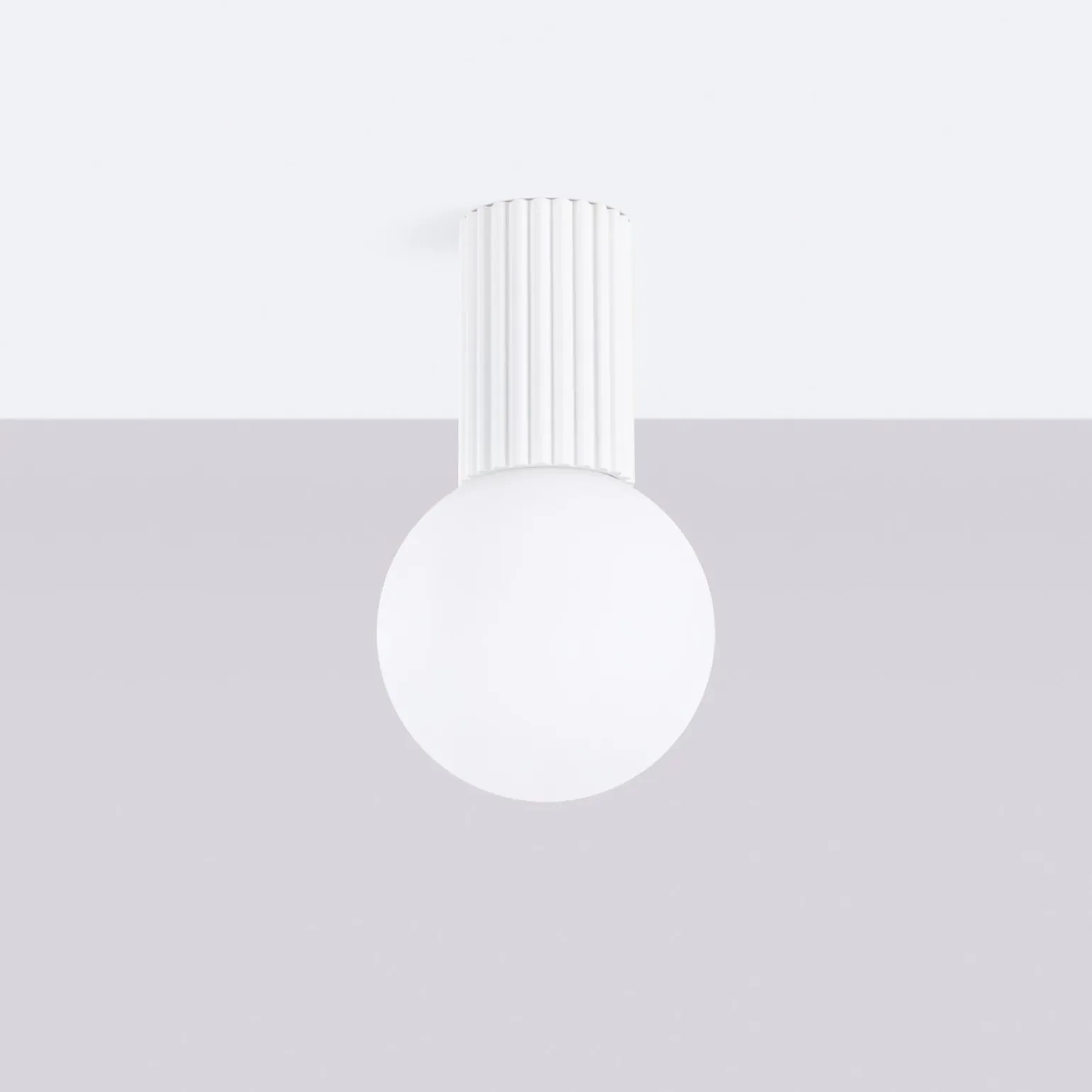 Plafon HALO biały IP44 (SL.1708) - Sollux Lighting