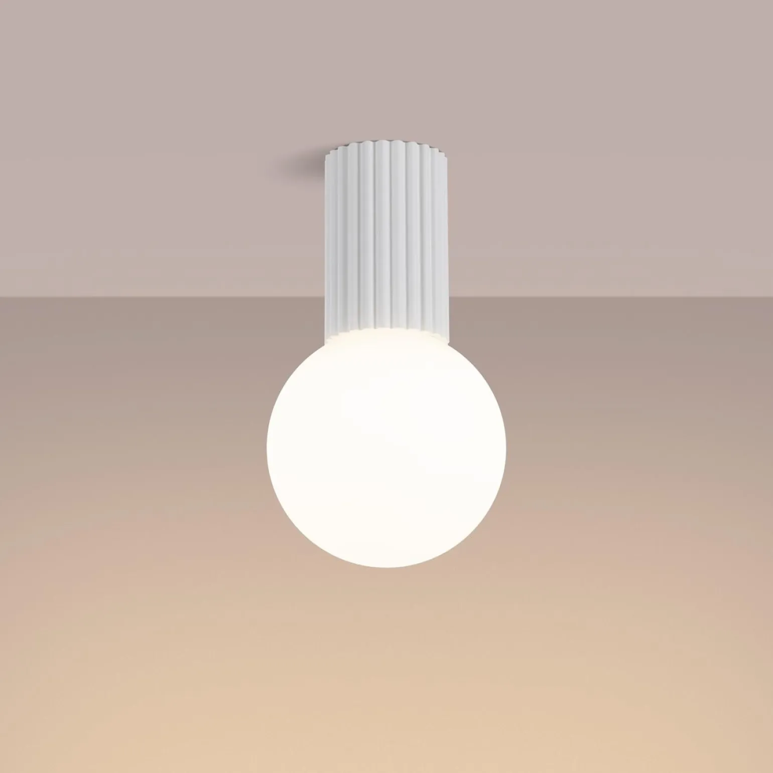 Plafon HALO biały IP44 (SL.1708) - Sollux Lighting