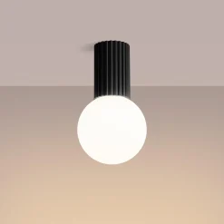 Plafon HALO czarny IP44 (SL.1713) - Sollux Lighting