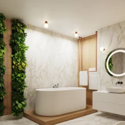 Plafon HALO mocca IP44 (SL.1733) - Sollux Lighting