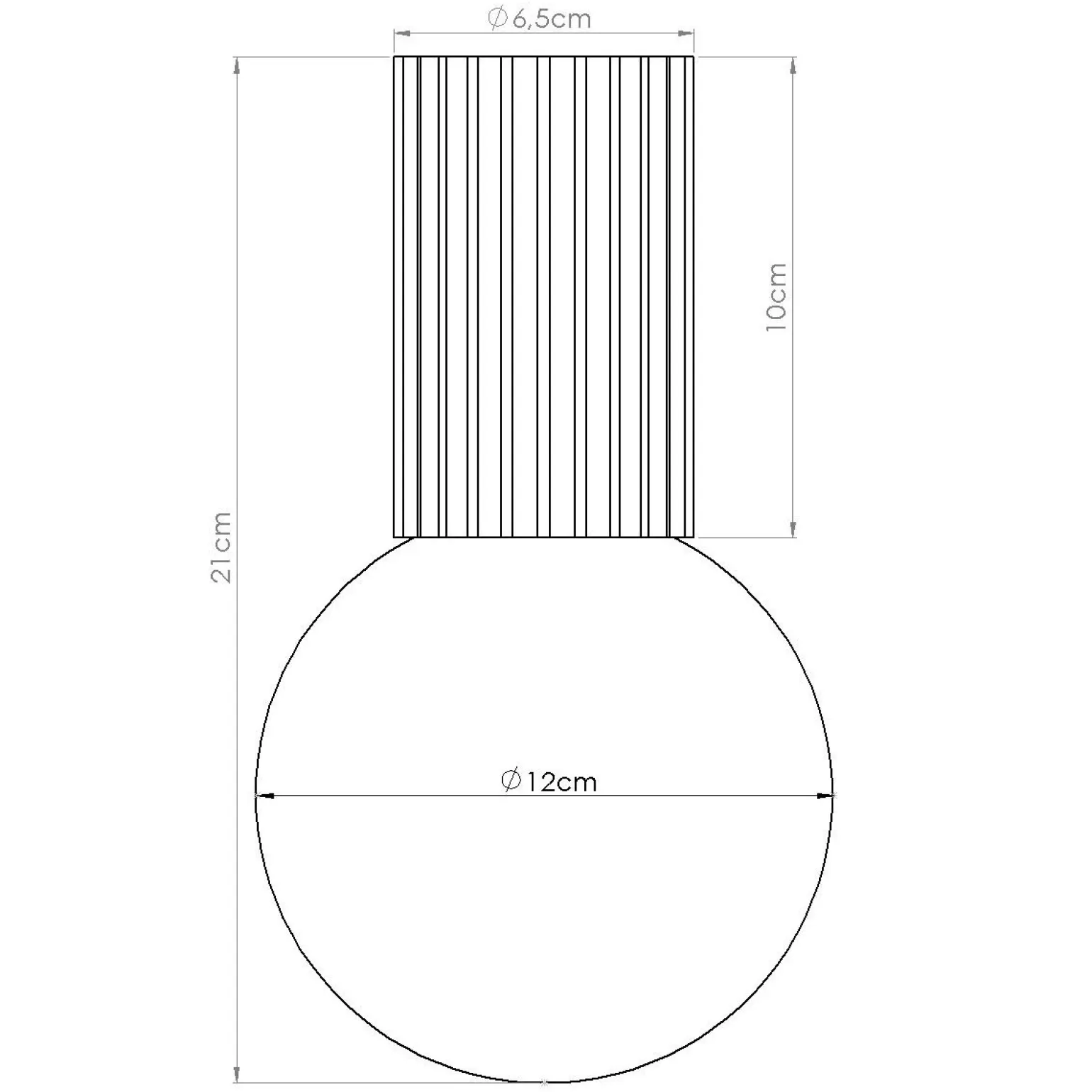 Plafon HALO taupe IP44 (SL.1743) - Sollux Lighting