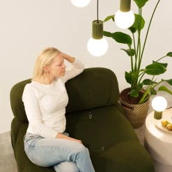 Plafon HALO zielony oliwkowy IP44 (SL.1723) - Sollux Lighting