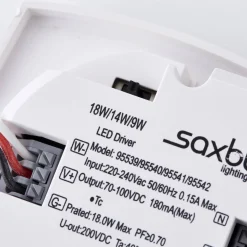 Plafon Hero CCT corridor IP65 18W (95543) - Saxby