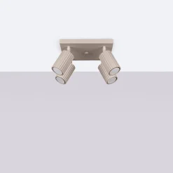Plafon KARBON 4 taupe (SL.1769) - Sollux Lighting