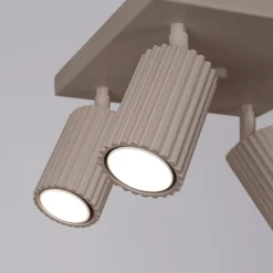 Plafon KARBON 4 taupe (SL.1769) - Sollux Lighting