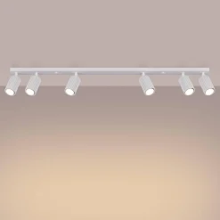 Plafon KARBON 6L biały (SL.1547) - Sollux Lighting