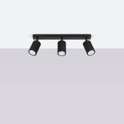 Plafon KARBON 3L czarny (SL.1581) - Sollux Lighting