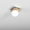 Plafon Kinkiet MODERN BALL WP LED Kol. Złoty (46970-M930-D0-00-19) - AqForm