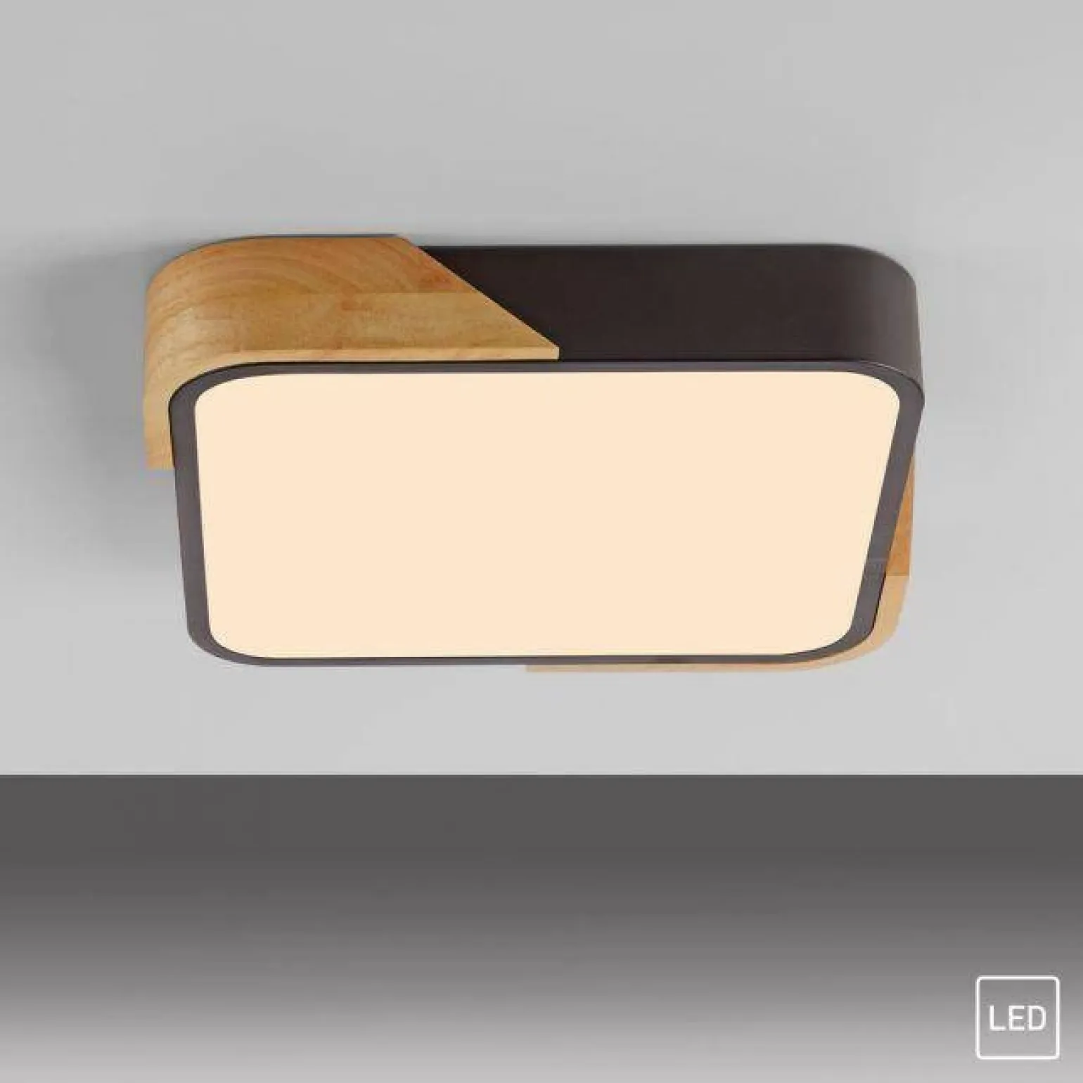 Plafon kwadratowy BILA BLACK (14289-18) - Paul Neuhaus