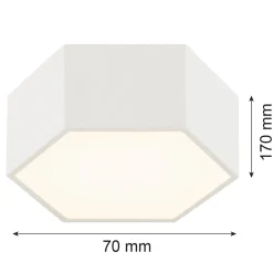 Plafon LED LIBERO (8781) - Argon