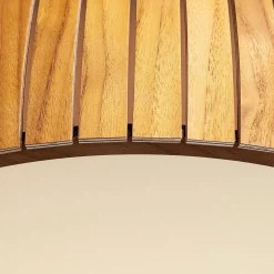 Plafon LED Barrel (QN-BARREL-F-LED-50-TEAK) - Quintiesse