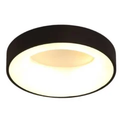 Plafon LED okrągły czarny 450*110mm 20W - trzy barwy, ściemnialny - Pilot (ABIGALI-MD1151-45-CY)