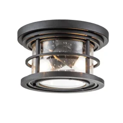 Plafon Lighthouse (FE-LIGHTHOUSE-F-BLK) - Elstead Lighting