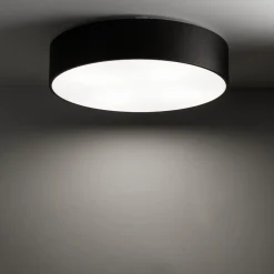 Plafon LIVO BLACK L 4XE27 IP54 (10988) - TK Lighting