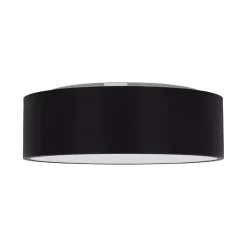 Plafon LIVO BLACK M 3XE27 IP54 (10986) - TK Lighting