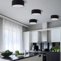 Plafon LIVO BLACK S 2XE27 IP54 (10984) - TK Lighting