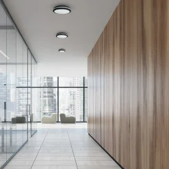 Plafon Marlon 36W 4000K Czarny IP54 (EKP0476) - Eko-Light