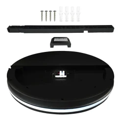 Plafon Marlon 12W 4000K Czarny IP54 (EKP0474) - Eko-Light