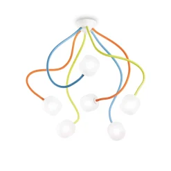 Plafon Octopus Small multikolor (174976) Ideal Lux