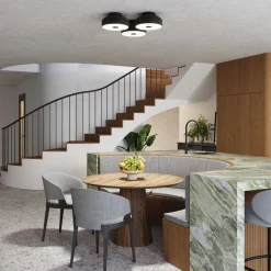 Plafon OMIQ czarny (SL.1678) - Sollux Lighting