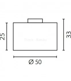 Plafon ONDE 50 (67834 - Ramko)