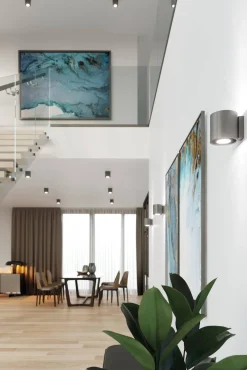 Plafon ORBIS 1 antracyt (SL.0568) - Sollux