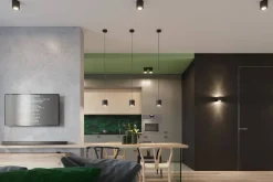 Plafon ORBIS 1 czarny (SL.0016) - Sollux