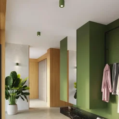 Plafon ORBIS beton zielona oliwka (SL.1841) - Sollux Lighting