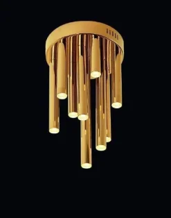 Plafon Organic kol. Złoty (C0197D) MaxLight