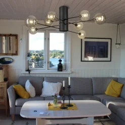 Plafon OSLO kol. czarny (67753) Ramko