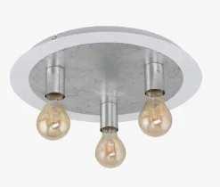 Plafon PASSANO srebrny (97495 - EGLO)