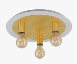 Plafon PASSANO złoty (97492 - EGLO)