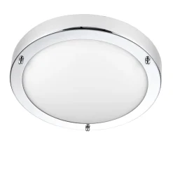 Plafon Portico LED chrome IP44 9W (54676) - Saxby