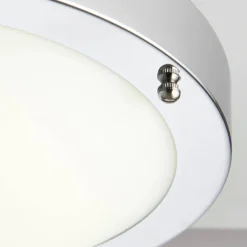 Plafon Portico LED chrome IP44 9W (54676) - Saxby