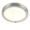 Plafon Portico satin Nickel IP44 40W (12421) - Saxby