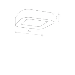 Plafon PUEBLA LED (9513) - Nowodvorski